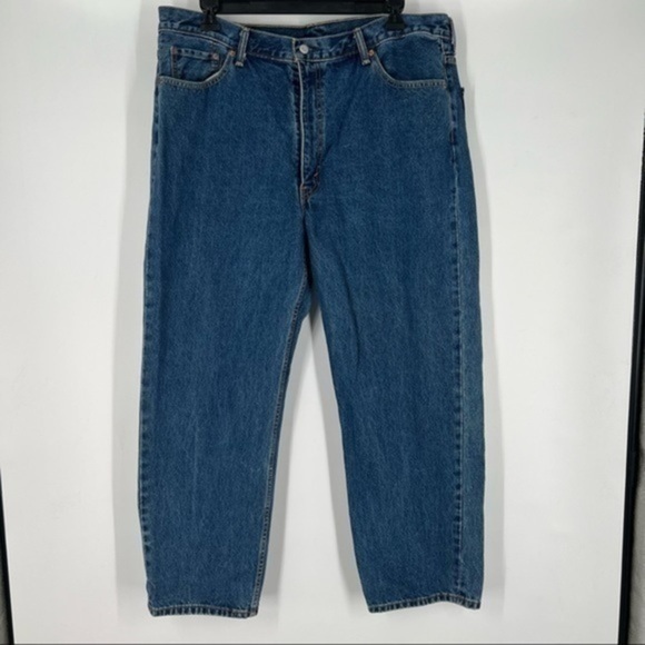 Men's Levi's 550 Relaxed Fit Jeans Zipper Fly - Picture 1 of 3